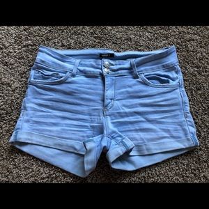 Light Denim Shorts